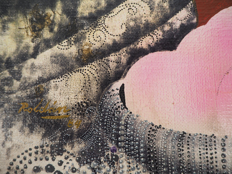 Modesto ROLDAN : Précieux fruit, Tableau original (photo de détail 2) - Crédit photo : Galerie Art.Paris