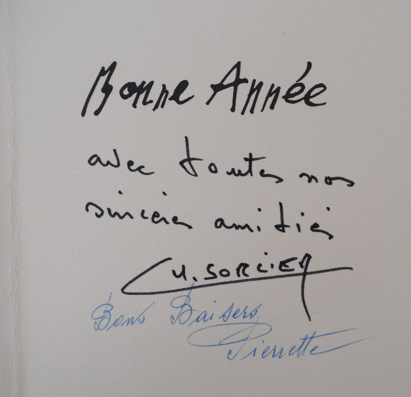 Marc CHAGALL : Autoportrait au coq et à la lune, Lithographie originale (photo de détail 5) - Crédit photo : Galerie Art.Paris