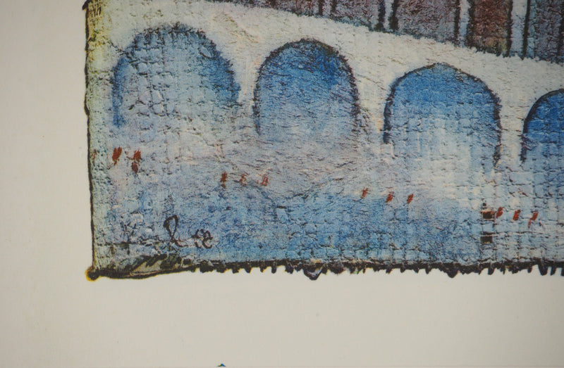 Paul KLEE : Le pont de la ville, Héliogravure originale (photo de détail 3) - Crédit photo : Galerie Art.Paris
