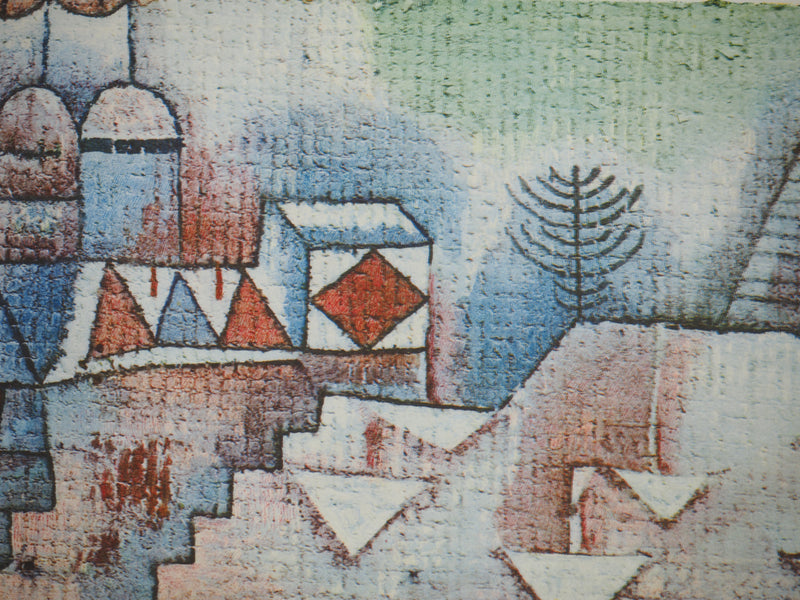 Paul KLEE : Le pont de la ville, Héliogravure originale (photo de détail 6) - Crédit photo : Galerie Art.Paris