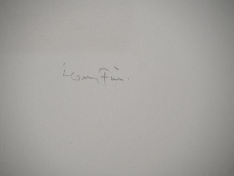 Leonor FINI : Femme au miroir, Gravure originale (photo de détail 3) - Crédit photo : Galerie Art.Paris