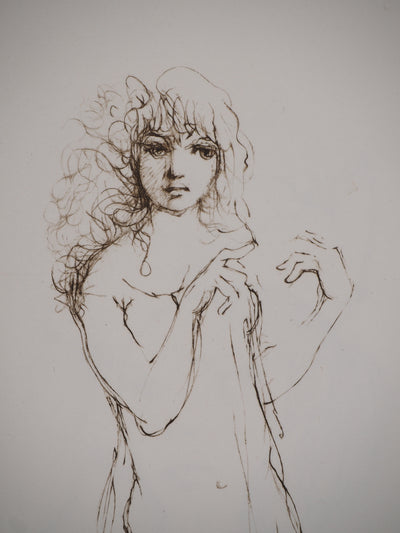 Leonor FINI : Voluptueuse, Gravure originale (photo de détail 5) - Crédit photo : Galerie Art.Paris