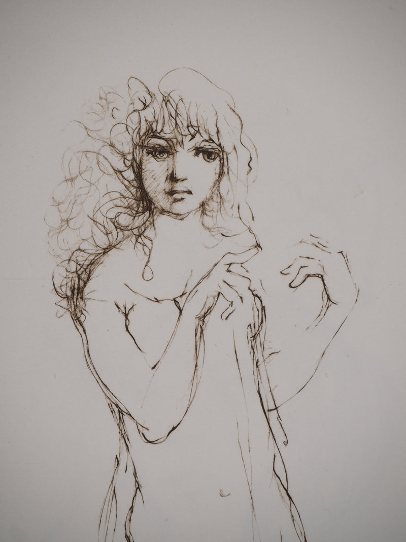 Leonor FINI : Voluptueuse, Gravure originale (photo de détail 5) - Crédit photo : Galerie Art.Paris