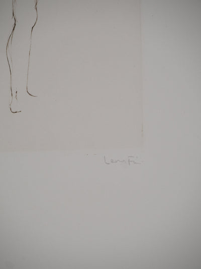 Leonor FINI : En nuisette, Gravure originale (photo de détail 3) - Crédit photo : Galerie Art.Paris