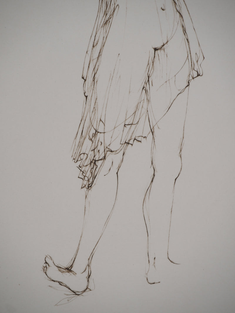 Leonor FINI : En nuisette, Gravure originale (photo de détail 6) - Crédit photo : Galerie Art.Paris