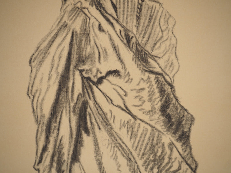 Antoine WATTEAU : Femme de dos, Héliogravure originale (photo de détail 6) - Crédit photo : Galerie Art.Paris