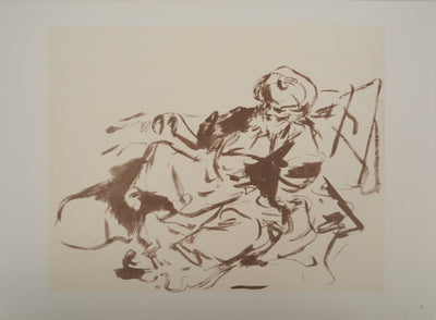 Jean-Honoré FRAGONARD : Le pacha, Héliogravure originale (vue générale) - Crédit photo : Galerie Art.Paris