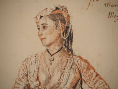 Jean-Etienne LIOTARD : Portrait d'une duchesse, Héliogravure originale (photo de détail 6) - Crédit photo : Galerie Art.Paris