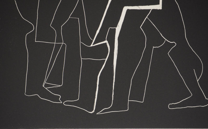 Ossip ZADKINE : Les bergers, Gravure originale (photo de détail 7) - Crédit photo : Galerie Art.Paris