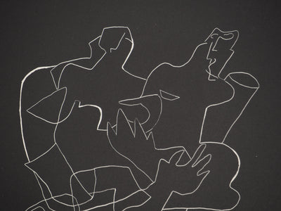 Ossip ZADKINE : Solitude métaphysique, Gravure originale (photo de détail 4) - Crédit photo : Galerie Art.Paris