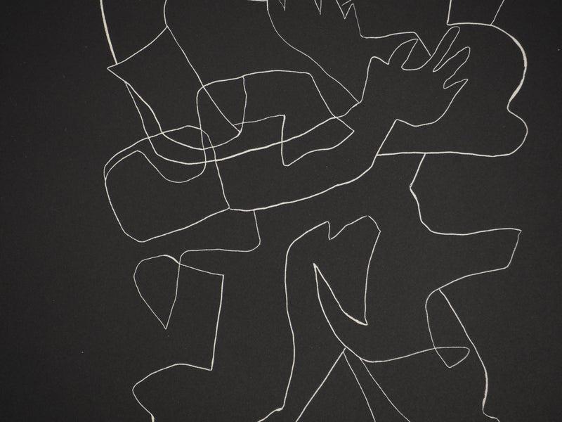 Ossip ZADKINE : Solitude métaphysique, Gravure originale (photo de détail 6) - Crédit photo : Galerie Art.Paris
