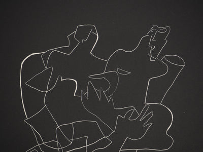 Ossip ZADKINE : Solitude métaphysique, Gravure originale (photo de détail 7) - Crédit photo : Galerie Art.Paris
