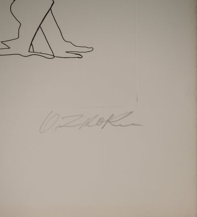 Ossip ZADKINE : Les amoureux, Gravure originale (photo de détail 3) - Crédit photo : Galerie Art.Paris