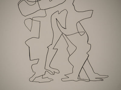 Ossip ZADKINE : Les amoureux, Gravure originale (photo de détail 6) - Crédit photo : Galerie Art.Paris