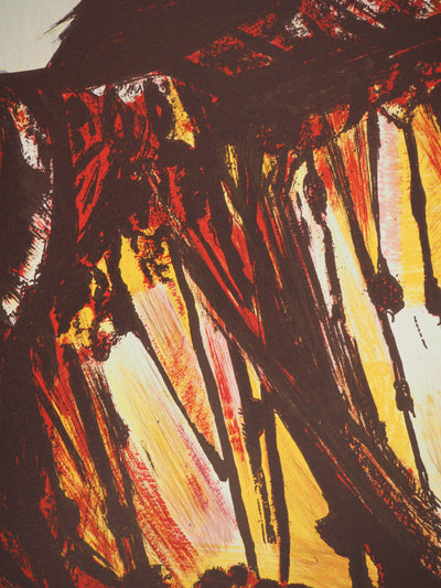 David ALFARO SIQUEIROS : Suite Mexicaine : Le Christ, Lithographie originale (photo de détail 6) - Crédit photo : Galerie Art.Paris