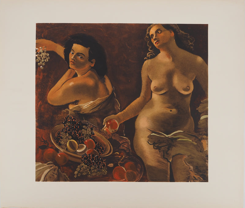 André DERAIN: Nudes with Fruit, Signed Lithograph
