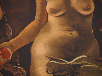 André DERAIN: Nudes with Fruit, Signed Lithograph
