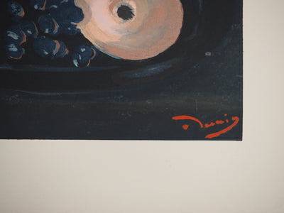André DERAIN : Nature morte de nuit, Lithographie originale (photo de détail 3) - Crédit photo : Galerie Art.Paris