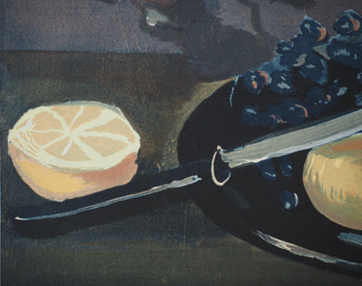 André DERAIN : Nature morte de nuit, Lithographie originale (photo de détail 4) - Crédit photo : Galerie Art.Paris