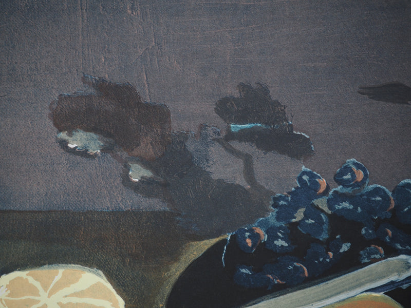 André DERAIN : Nature morte de nuit, Lithographie originale (photo de détail 6) - Crédit photo : Galerie Art.Paris