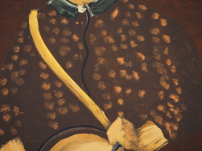 André DERAIN: Kleines Mädchen mit Trommel, Lithografie