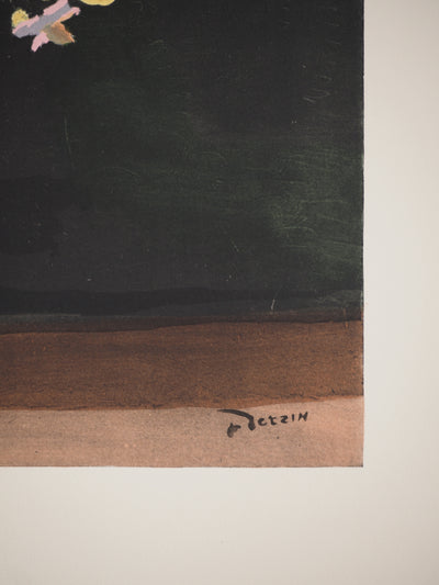 André DERAIN : Le bouquet de pivoines, Lithographie originale (photo de détail 3) - Crédit photo : Galerie Art.Paris
