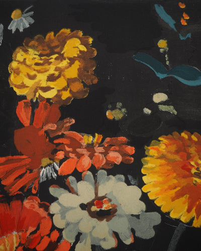 André DERAIN : Le bouquet de pivoines, Lithographie originale (photo de détail 6) - Crédit photo : Galerie Art.Paris
