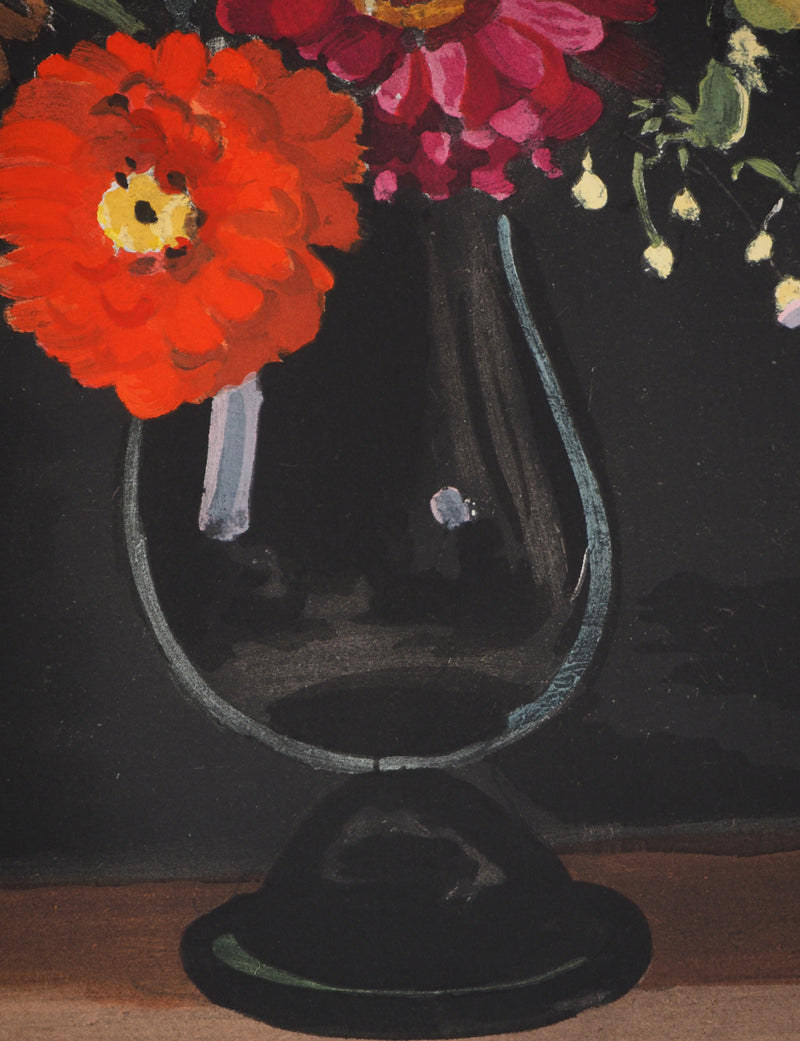 André DERAIN : Le bouquet de pivoines, Lithographie originale (photo de détail 7) - Crédit photo : Galerie Art.Paris