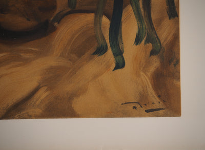 André DERAIN : La pêche du jour, Lithographie signée