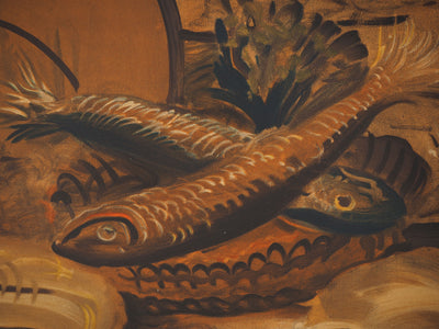André DERAIN : La pêche du jour, Lithographie signée