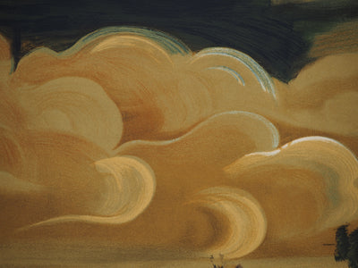 André DERAIN : Fermier et le cheval de trait, Lithographie signée