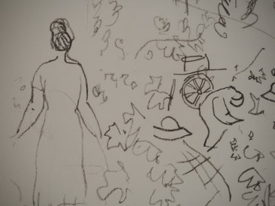 Raoul DUFY : Vins : La récolte, Lithographie originale (photo de détail 5) - Crédit photo : Galerie Art.Paris