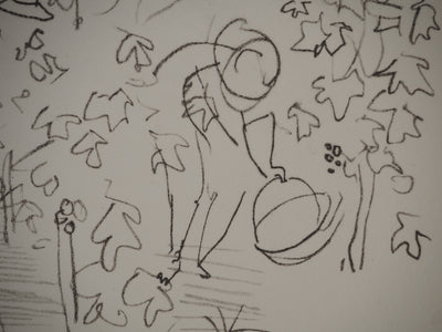 Raoul DUFY : Vins : La récolte, Lithographie originale (photo de détail 4) - Crédit photo : Galerie Art.Paris