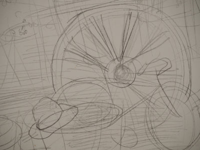Raoul DUFY : Vins : Chariot aux paniers, Lithographie originale (photo de détail 5) - Crédit photo : Galerie Art.Paris