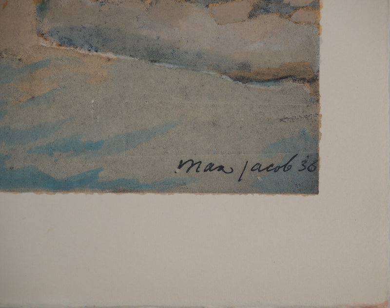 Max JACOB : Bretagne, La procession de la Vierge, Gravure originale (photo de détail 3) - Crédit photo : Galerie Art.Paris