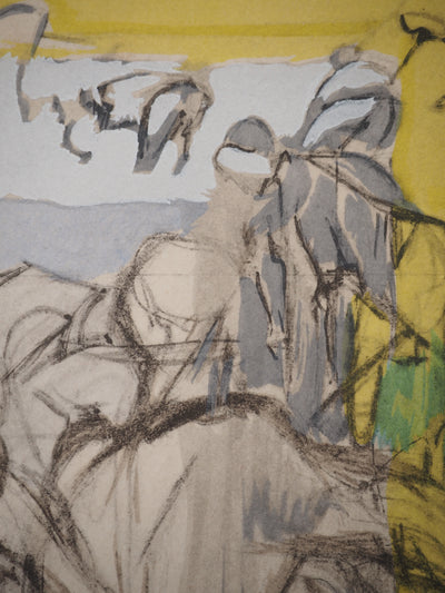Jacques VILLON : Les vendanges, Gravure originale (photo de détail 7) - Crédit photo : Galerie Art.Paris