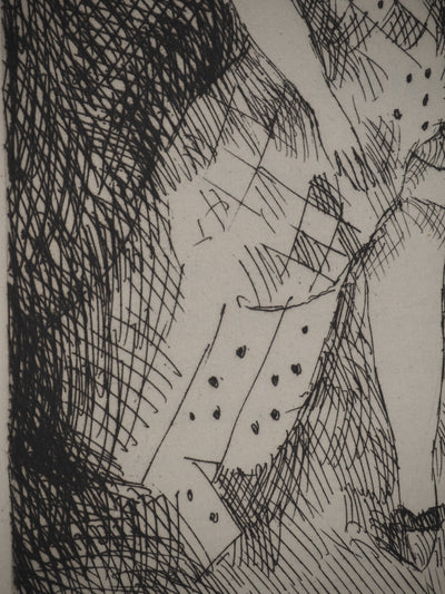 Marie LAURENCIN : Cendrillon et la pantoufle de verre,, Gravure originale (photo de détail 5) - Crédit photo : Galerie Art.Paris