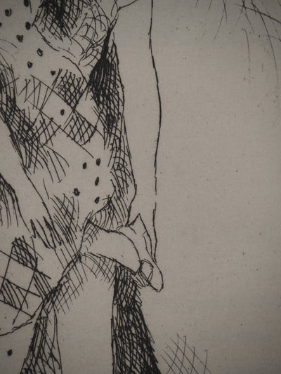Marie LAURENCIN : Cendrillon et la pantoufle de verre,, Gravure originale (photo de détail 6) - Crédit photo : Galerie Art.Paris