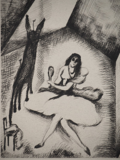 Pierre GUASTALLA : Les contes : Peau d'Ane, Gravure originale (photo de détail 4) - Crédit photo : Galerie Art.Paris