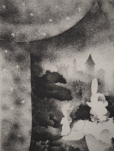 Alexandre ALEXEIEFF : Les contes : La belle au bois dormant, Lithographie originale (photo de détail 4) - Crédit photo : Galerie Art.Paris