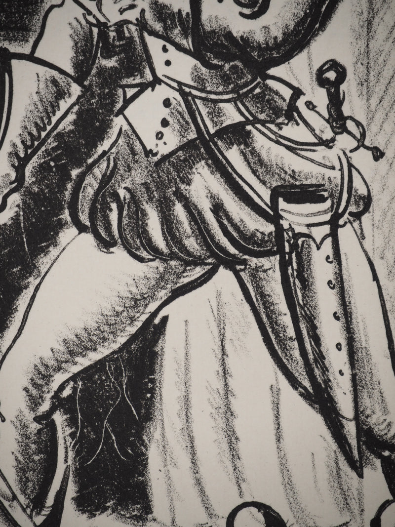 André DIGNIMONT : Les contes : Barbe-Bleue, Lithographie originale (photo de détail 6) - Crédit photo : Galerie Art.Paris
