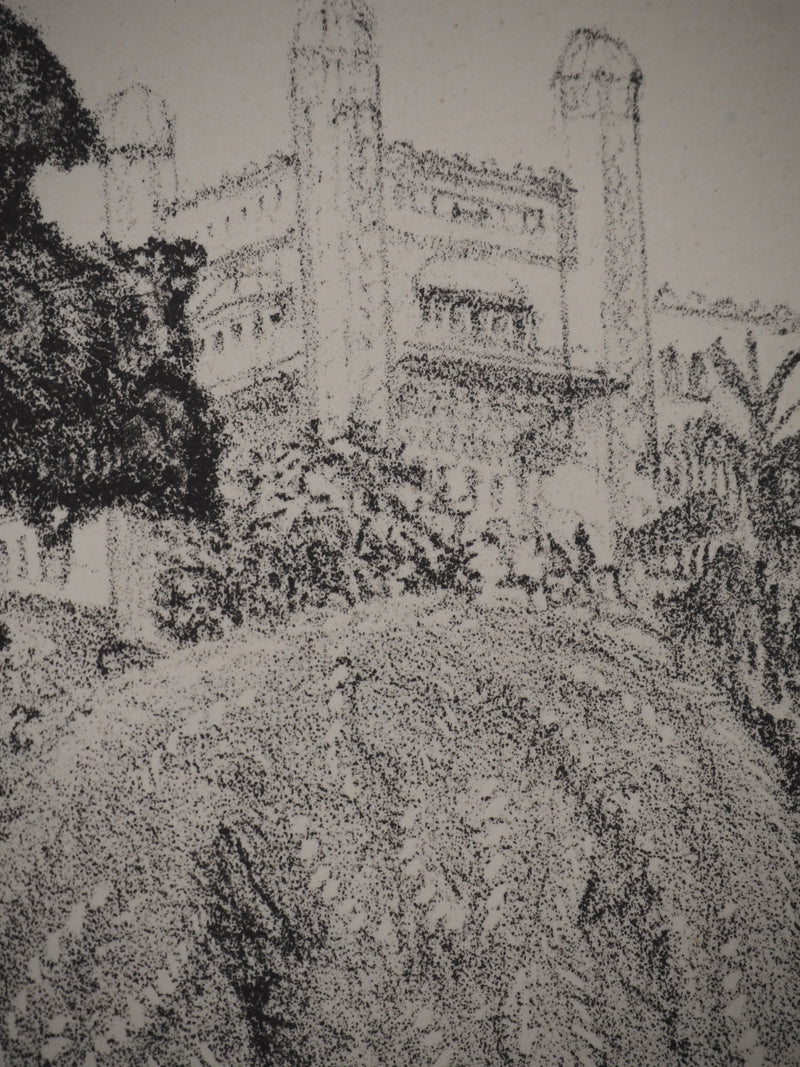 Raphaël DROUART : Le chat botté devant les troupes, Lithographie originale (photo de détail 5) - Crédit photo : Galerie Art.Paris