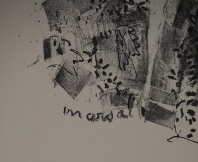 Jacqueline MARVAL : Les contes : Cendrillon,, Lithographie originale (photo de détail 2) - Crédit photo : Galerie Art.Paris