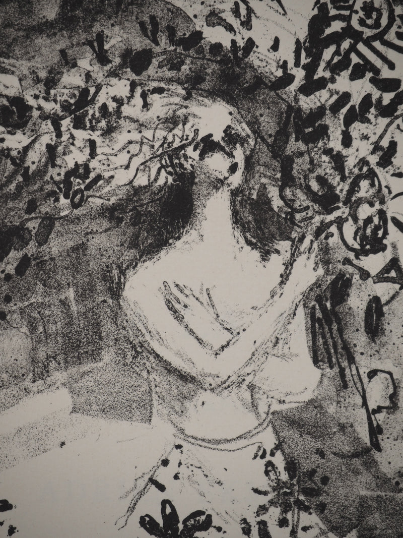 Jacqueline MARVAL : Les contes : Cendrillon,, Lithographie originale (photo de détail 4) - Crédit photo : Galerie Art.Paris