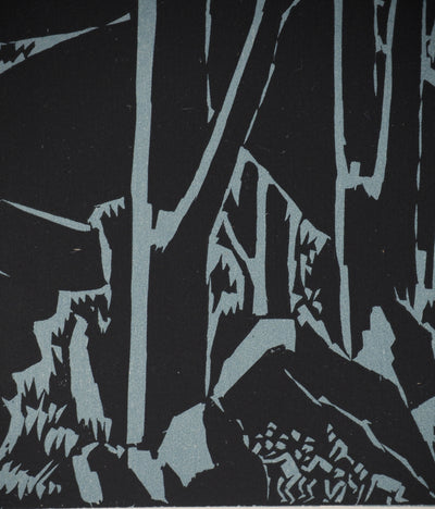 Frans MASEREL : Les contes : L'ogre dans les bois, Gravure sur bois originale (photo de détail 5) - Crédit photo : Galerie Art.Paris