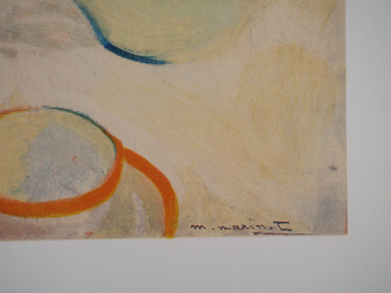 Maurice MARINOT : Intérieur fauve, Lithographie originale (photo de détail 2) - Crédit photo : Galerie Art.Paris