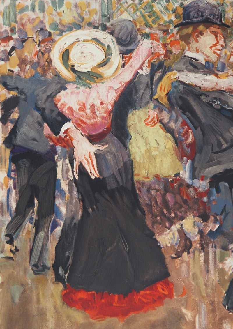 Kees VAN DONGEN : Danse au Moulin de la Galette, Lithographie originale (photo de détail 6) - Crédit photo : Galerie Art.Paris