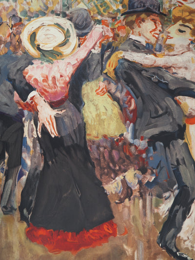 Kees VAN DONGEN : Danse au Moulin de la Galette, Lithographie originale (photo de détail 7) - Crédit photo : Galerie Art.Paris