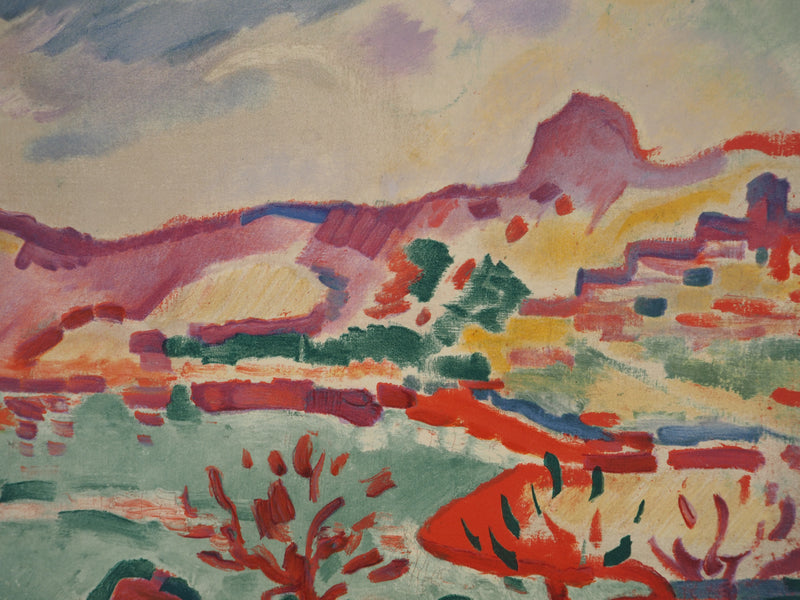 Georges BRAQUE : Marseille, Paysage à l&