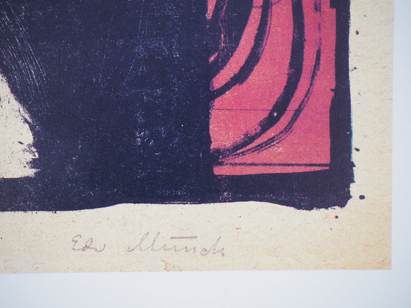 Edvard MUNCH : Madone, Affiche originale (photo de détail 3) - Crédit photo : Galerie Art.Paris